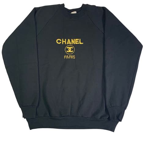 womens chanel sweatshirt|chanel sweatsuit for women.